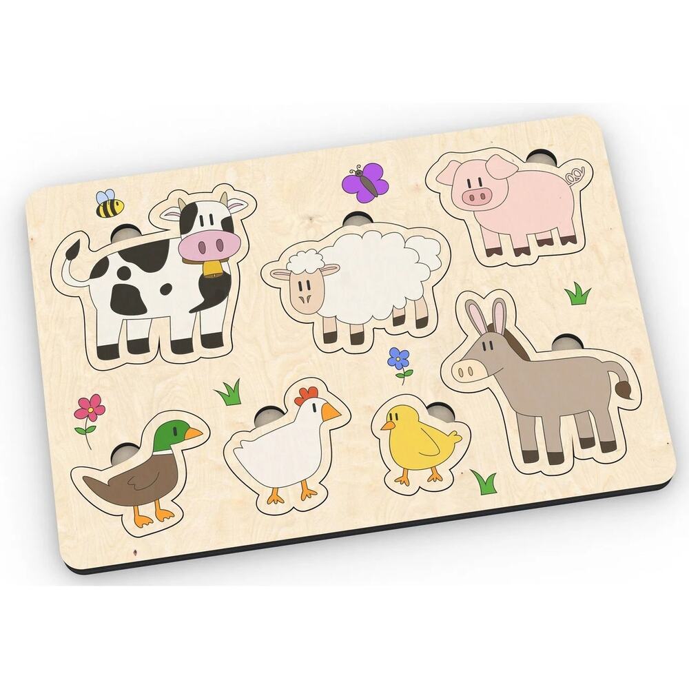 Animal Puzzle for Toddlers